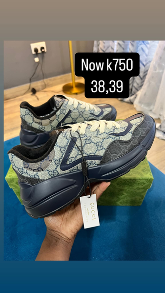 blue-grey platform sneakers