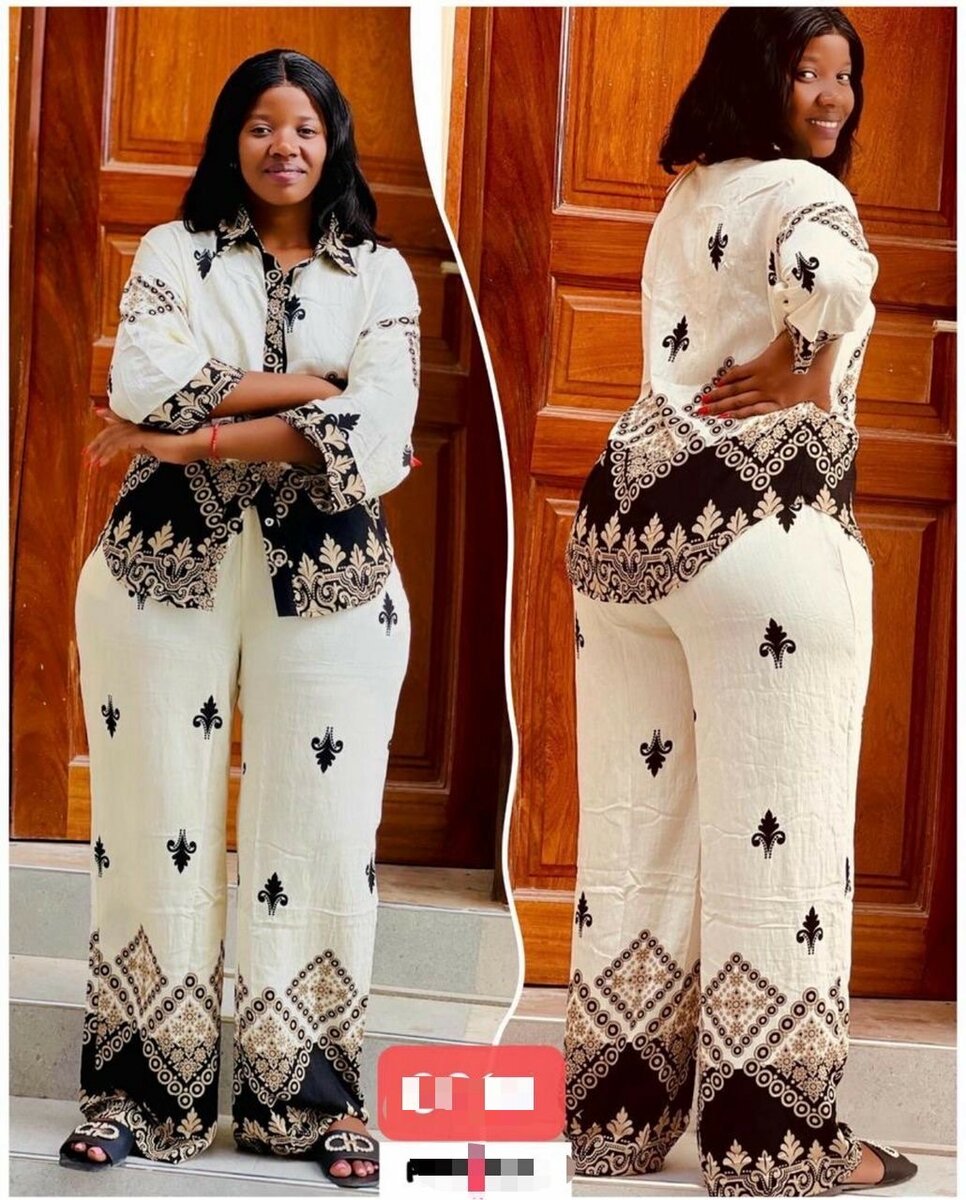 Tenue décontractée ethnique