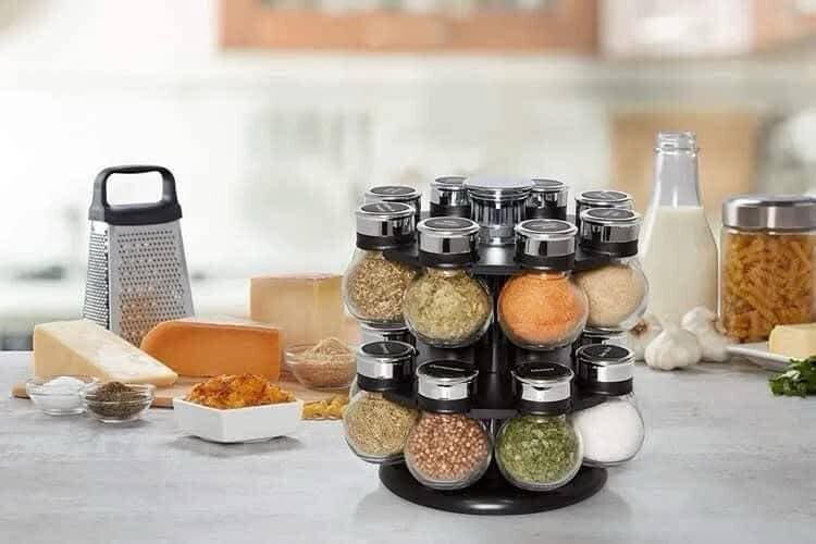 Support à épices rotatif