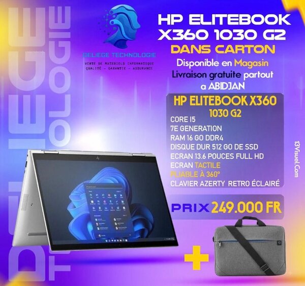 HP EliteBook X360 1030 G2