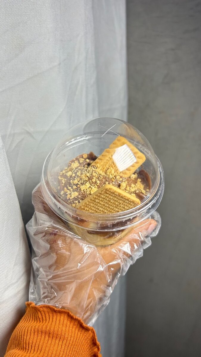 Dessert glacé biscuit chocolat