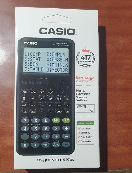 Calculatrice Scientifique Casio FX-991ES Plus Max