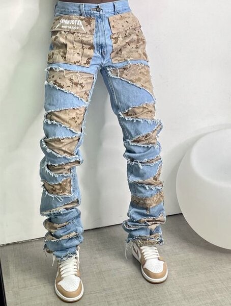 Jeans décontractés tendance