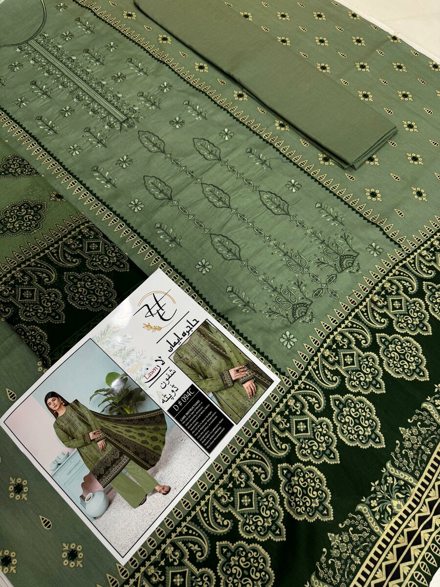 Rijaz Fashion Embroidery Lawn