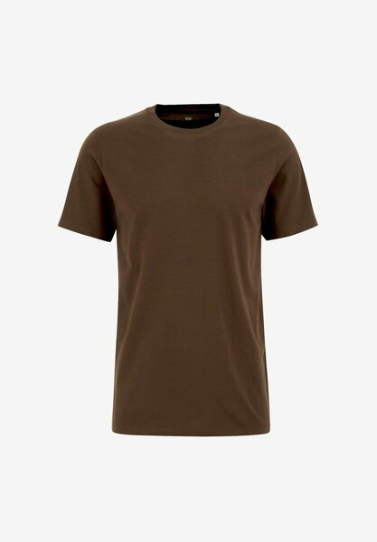 T-shirt basique marron