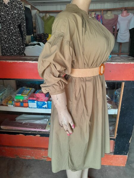 Belle tunique coton à manches