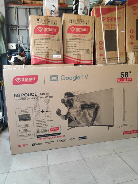 Smart TV 58" avec Google TV
