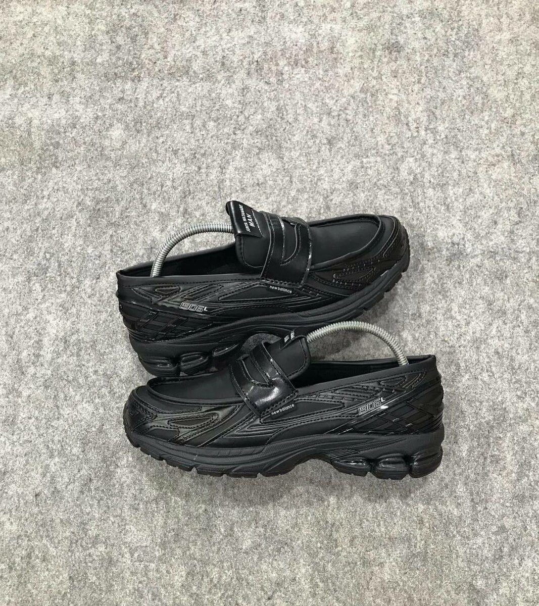 Mocassins noirs sport élégants