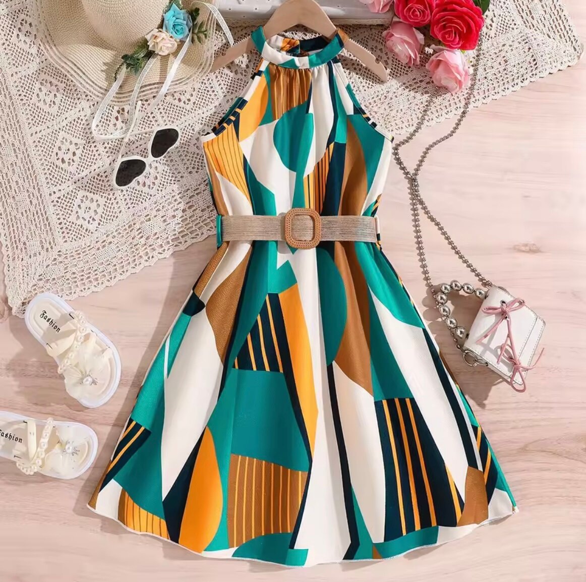 Tenue élégante enfant manches courtes