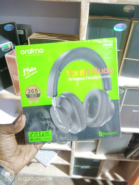 Oraimo Strong Wireless Bluetooth Headphones