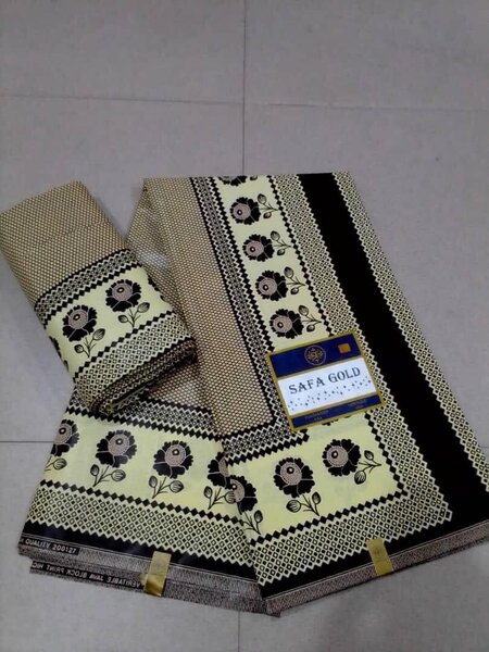 Wax fabric with Super Java 6 yards print