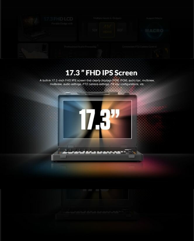 Shark S8X Plus Vidéo Switcher