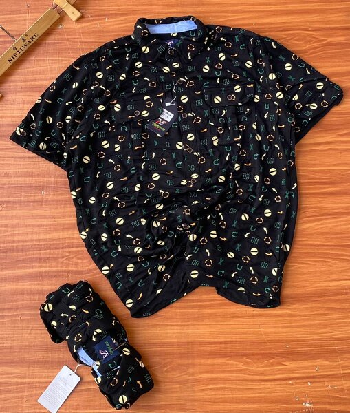 FOLDED FLOWER SHIRT