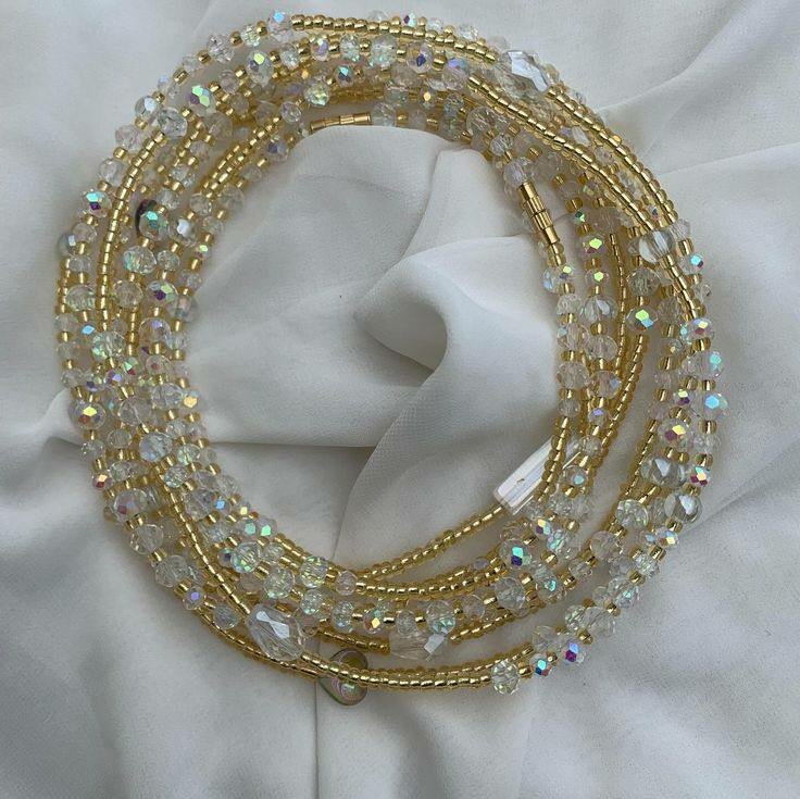 Bijoux de taille scintillants