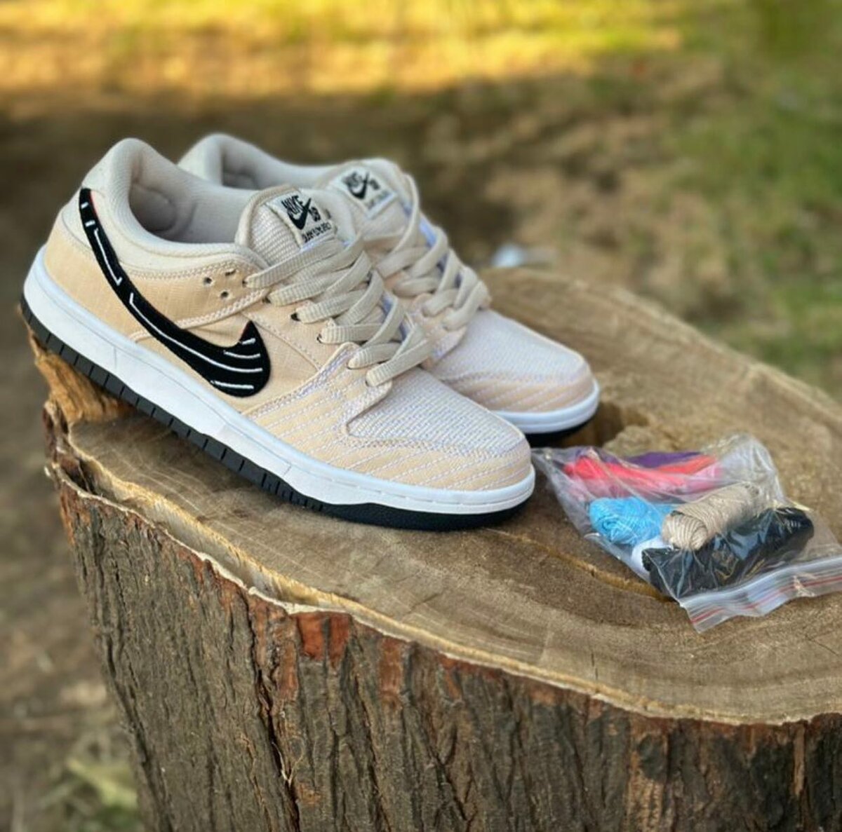 Nike SB-Dunk low Albino & Preto