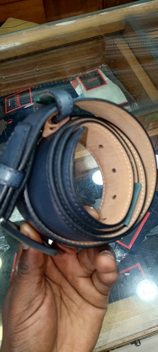 Ceinture en cuir élégante