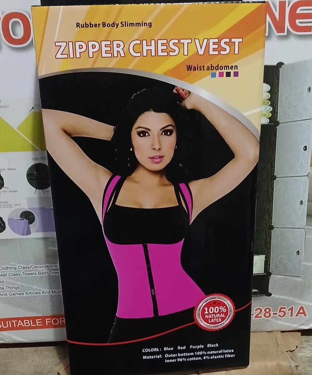 Veste Amincissante Zippée Femme