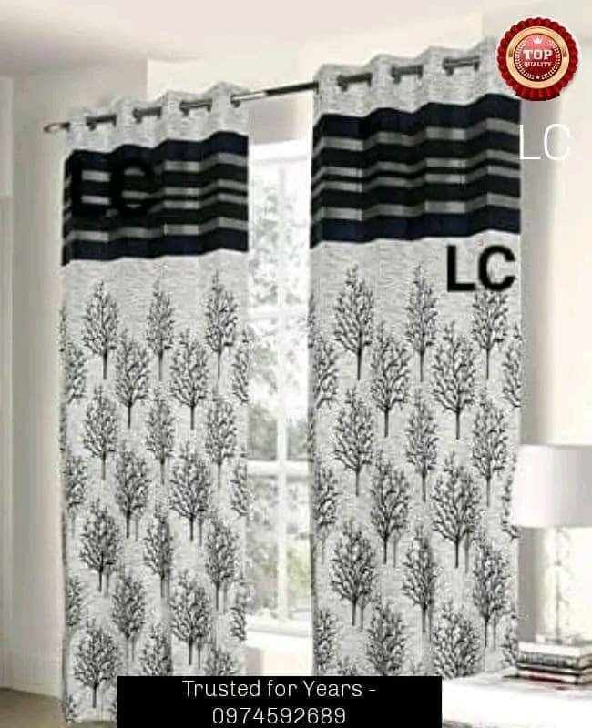 Readymade Floral Curtains