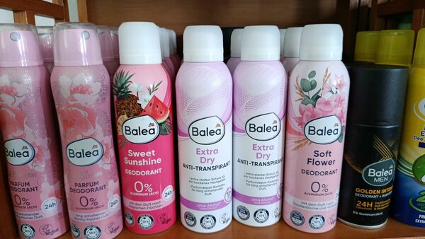 Déodorant Balea Invisible Dry