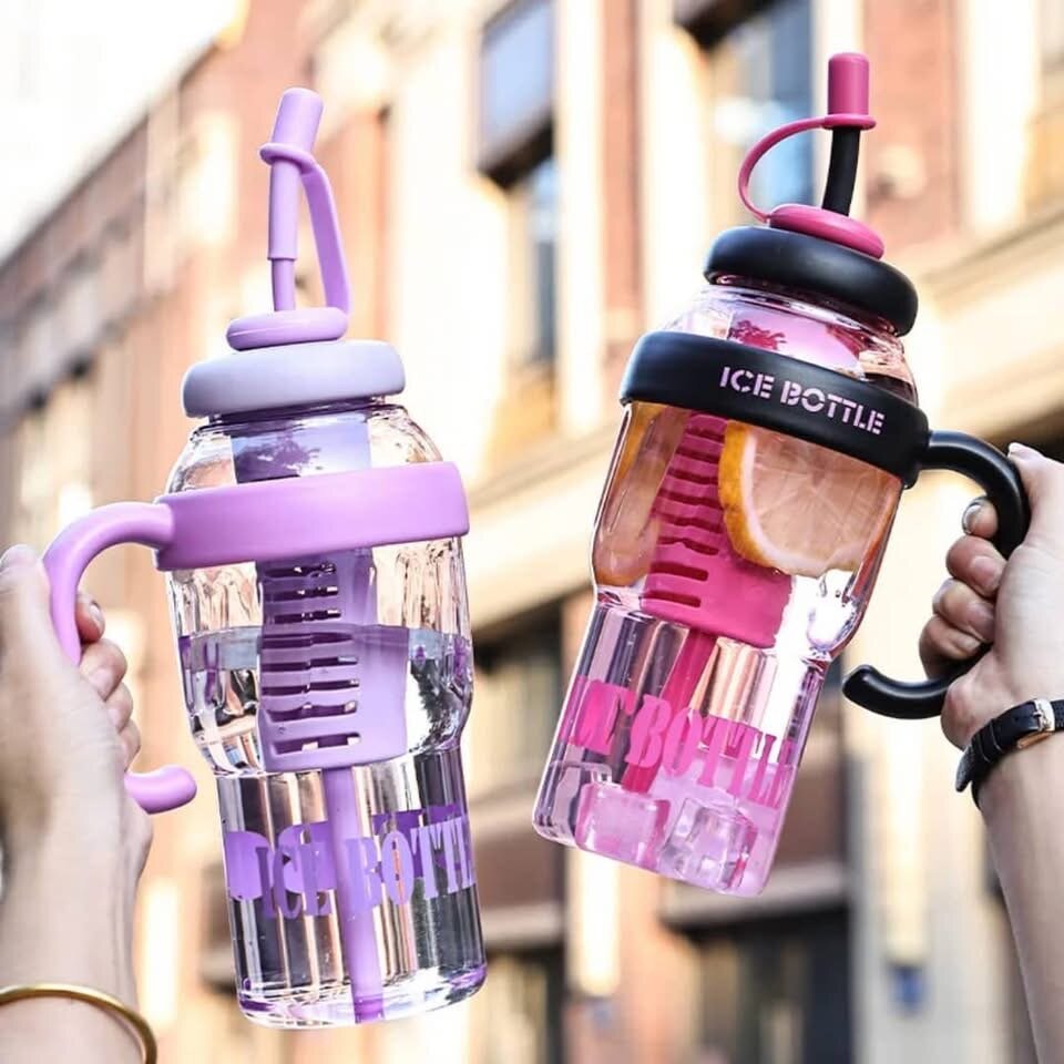 Bouteille infuseur à poignée