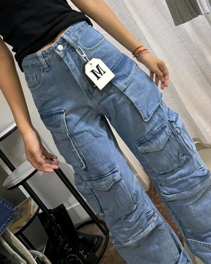 Jean cargo pour femmes