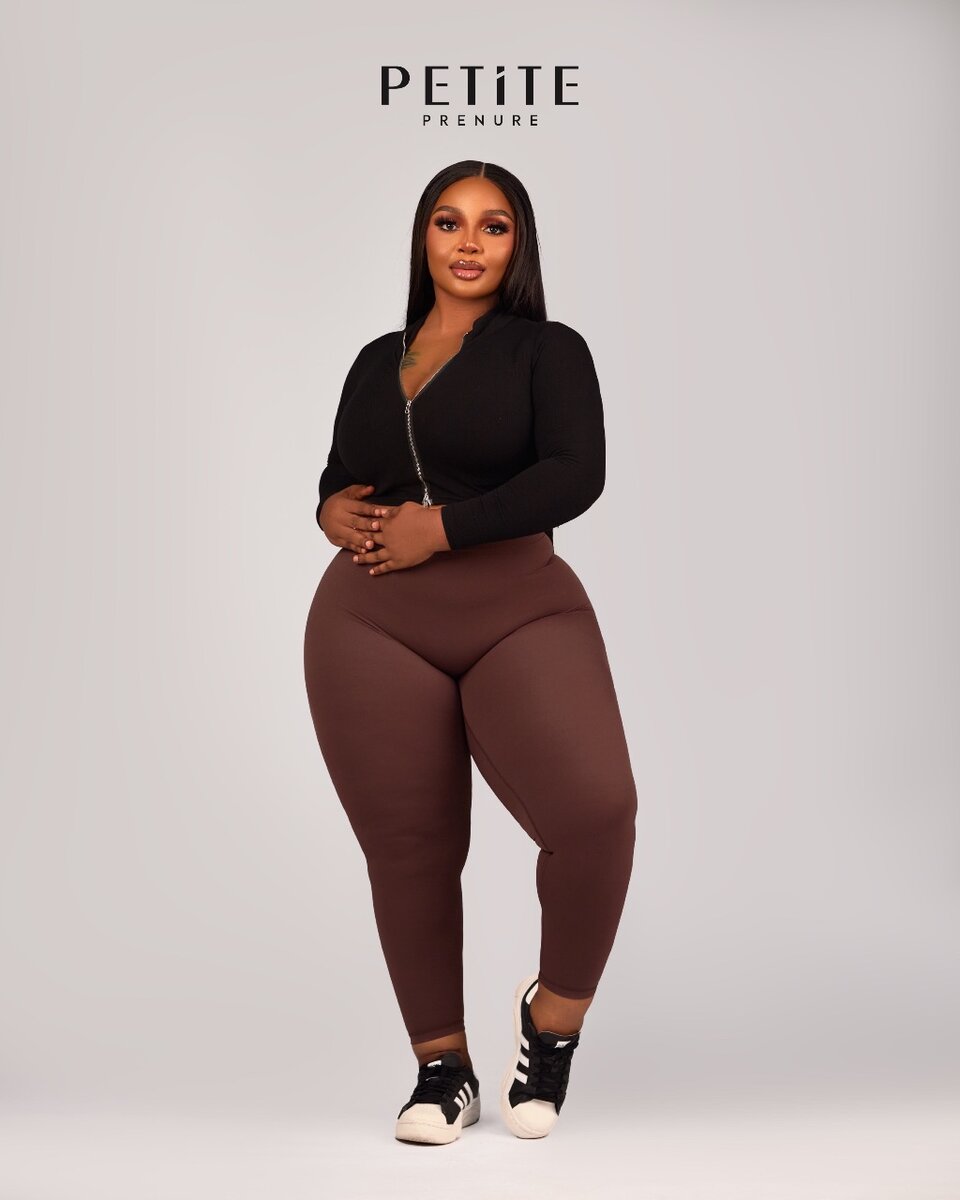 Split bum basic leggings