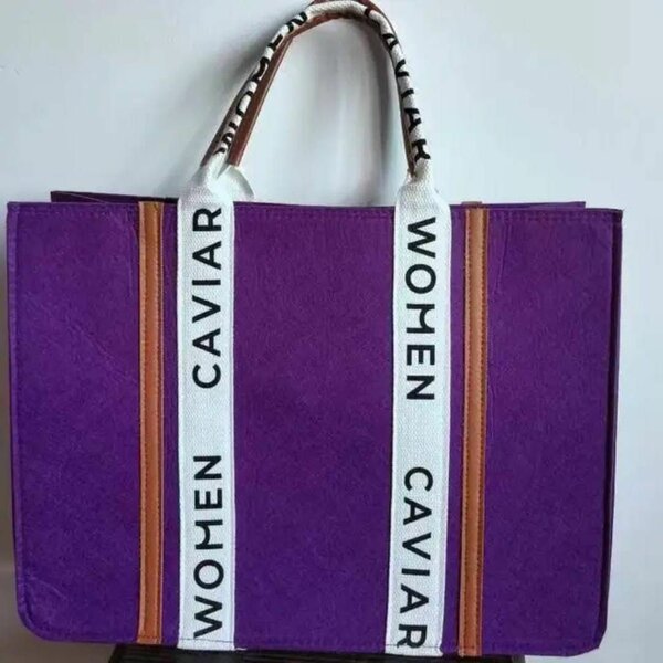 Sac fourre-tout CAVIAR WOMEN violet
