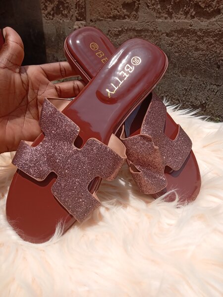 Stylish ladies slippers