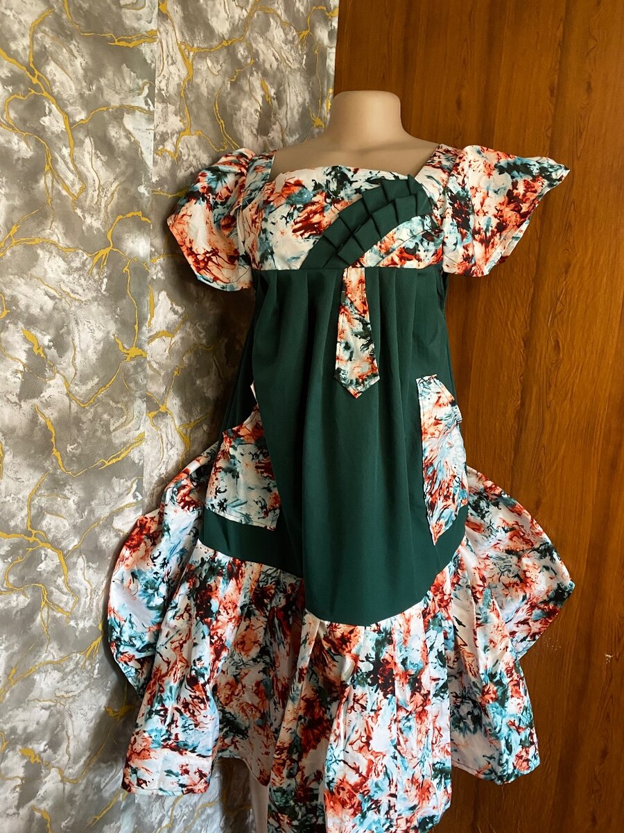 Robe Boho Évasée Fleurie