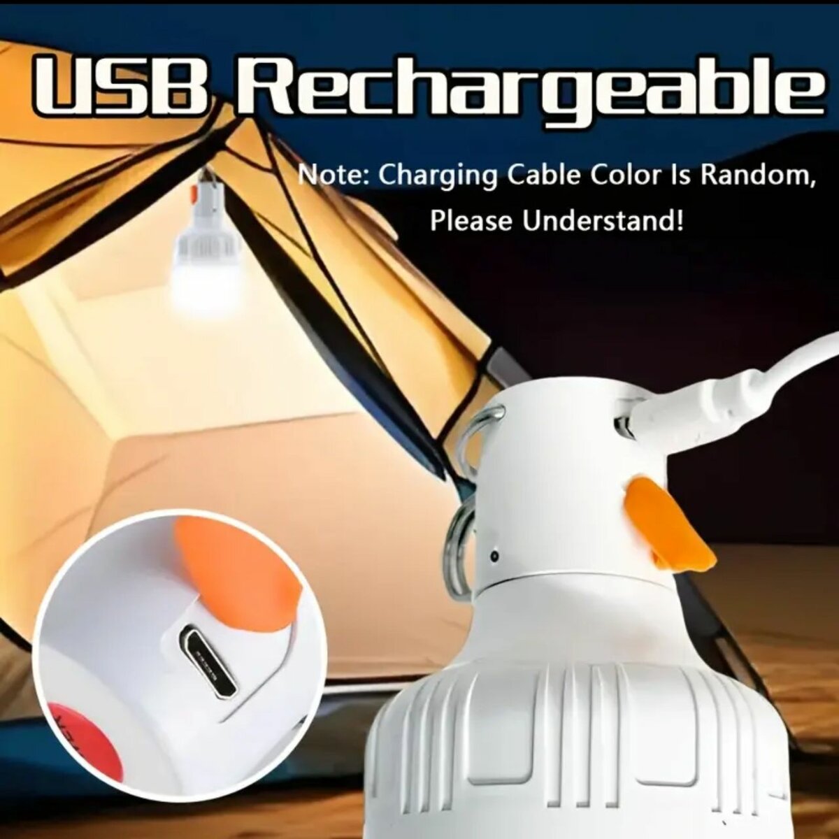 Lanternes de camping recharge