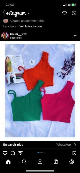 T-shirts Décontractés Colorés