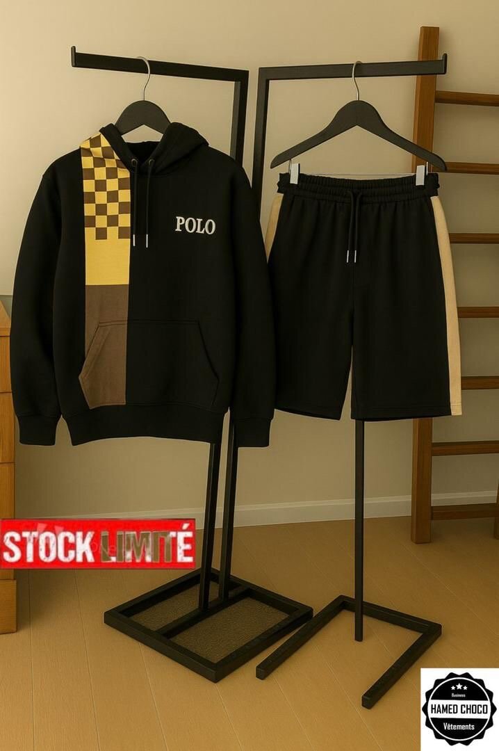 Ensemble Hoodie Polo Sport