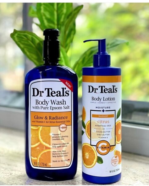 Dr Teal's Citrus Body Care Set