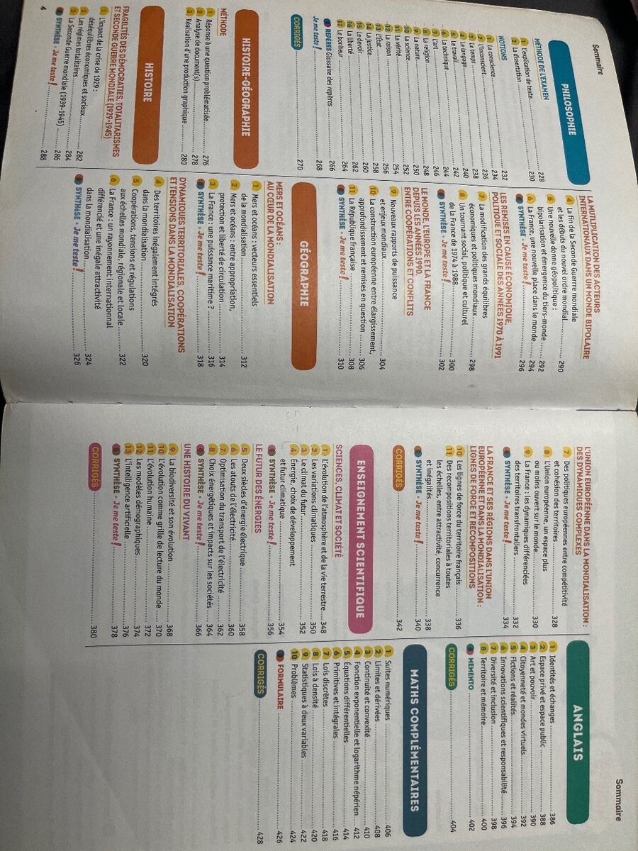 Annale pour le BAC Système FR