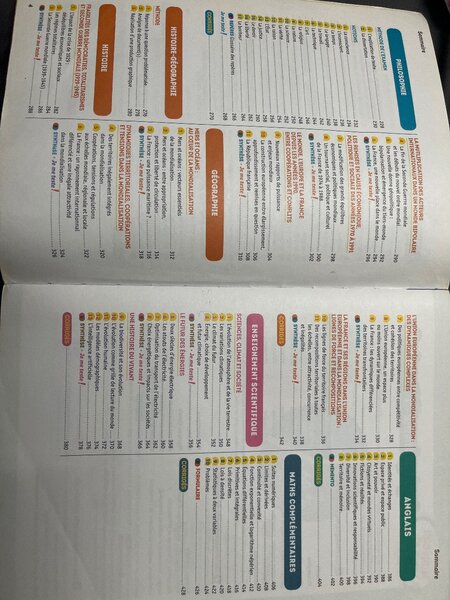 Annale pour le BAC Système FR