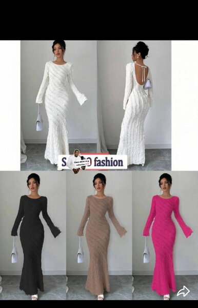 Robe Longue Élégante Femme