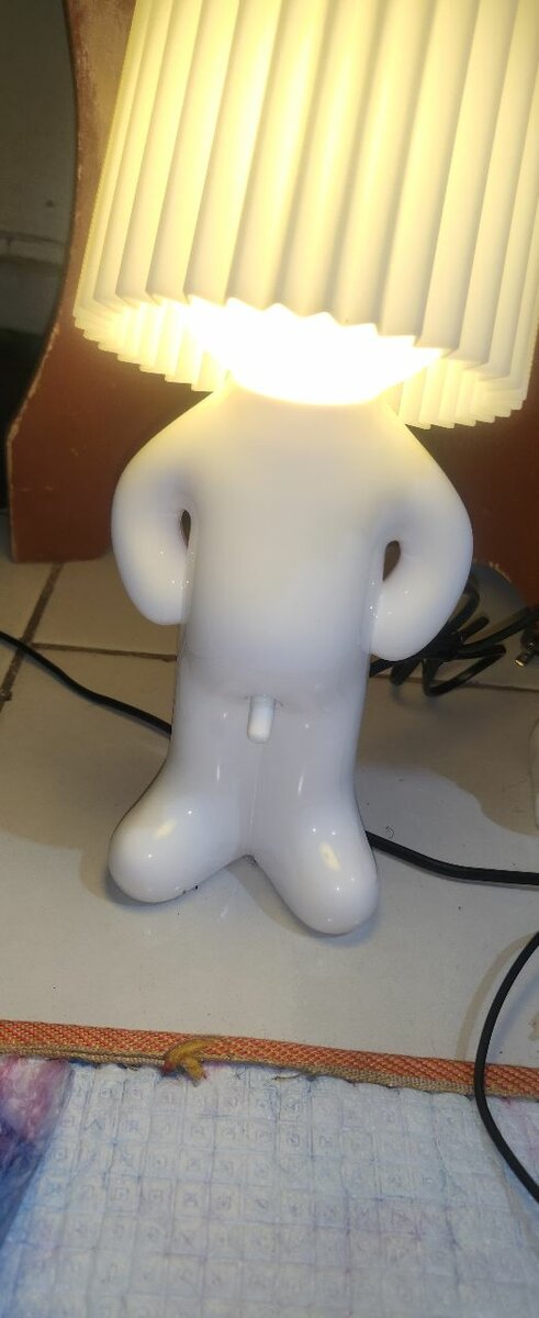 Lampe décorative personnage