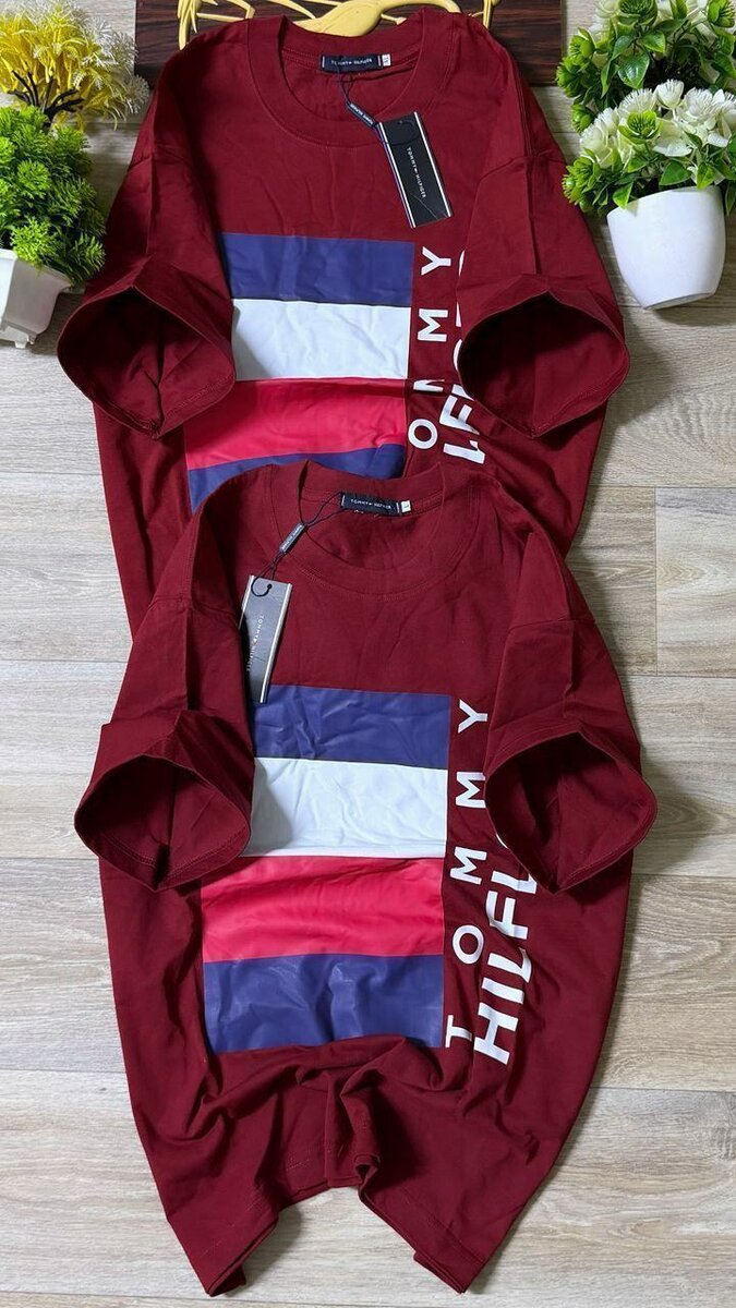 T-shirts imprimés en coton