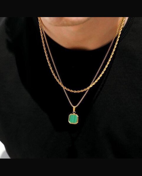 Collier Pendentif Homme Élégant