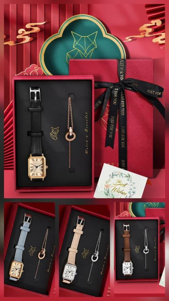 Coffret Montre et Bracelet Élégant
