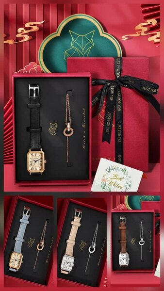 Coffret Montre et Bracelet Élégant