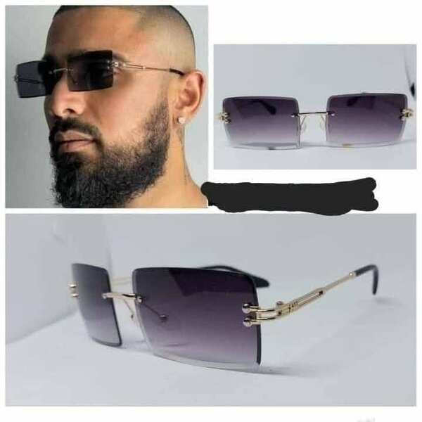 Lunettes de soleil carrées élégantes