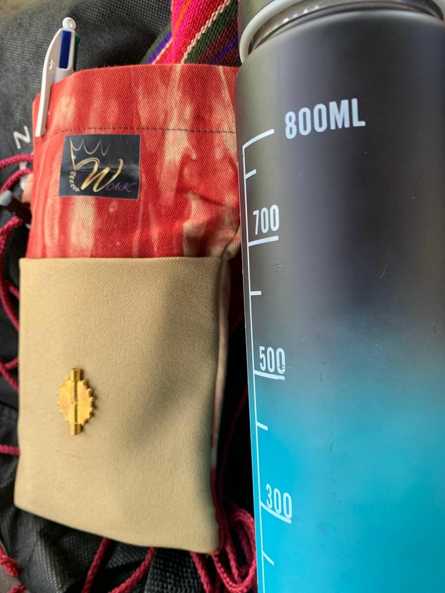 Pochette en tissu élégante