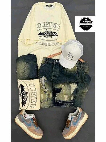 Ensemble de sport décontracté