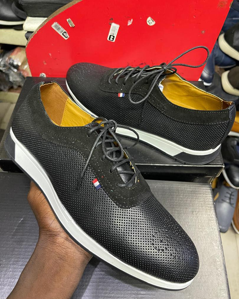 Multiples design moccasin noir