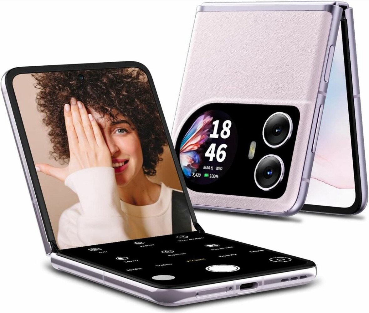 Téléphone pliable moderne