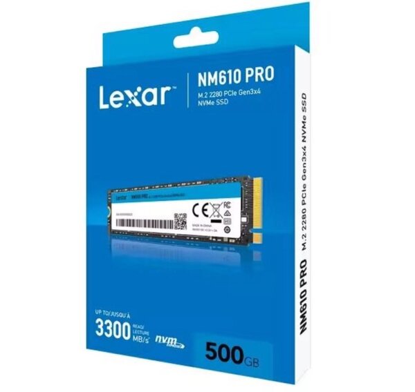 Lexar NM610 PRO SSD 500GB
