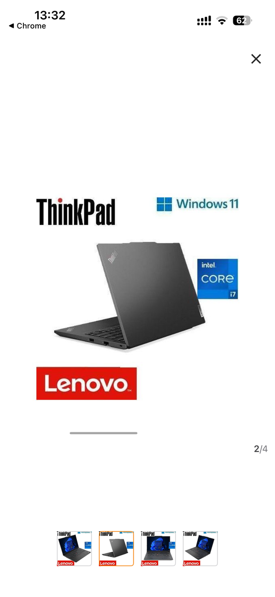 Lenovo ThinkPad i7 Laptop