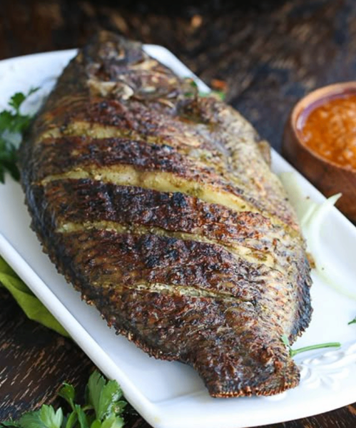 POISSON CARPE BRAISÉ