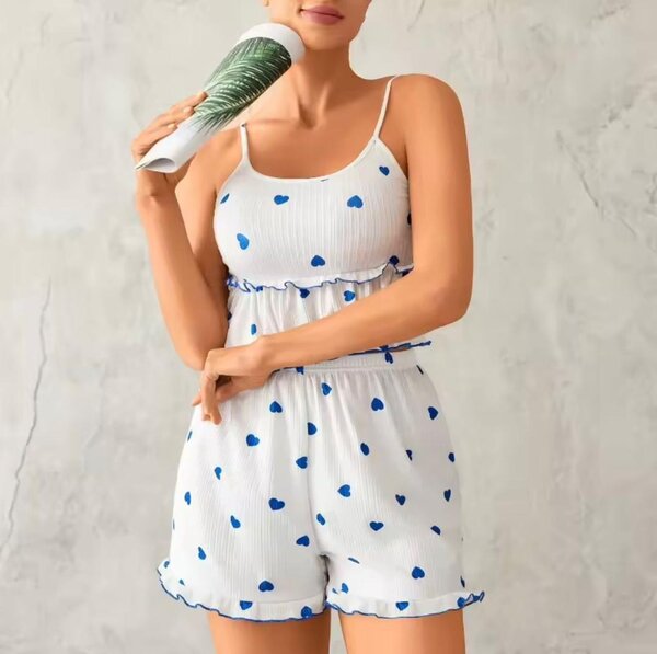 Pyjama Femme Cœur Confortable